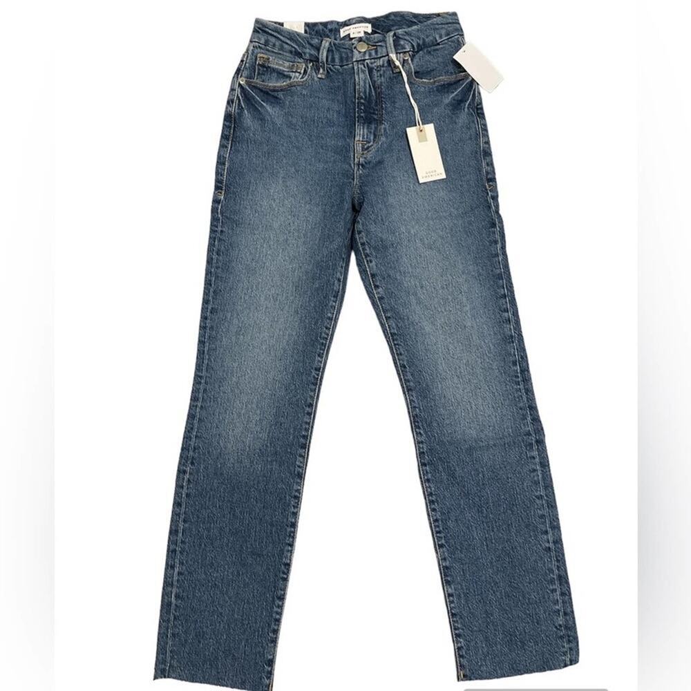*NWT, Good American, Women’s, Good Classic Jeans, Size 2, Indigo Blue